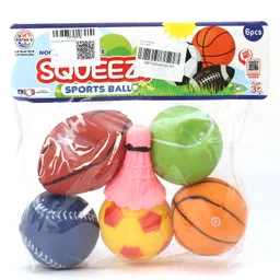 Ratnas Squeezy Sport Balls - Multicolour-picture-9