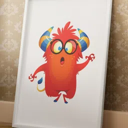 Outfit collections Modern Art Kids Painting For Wall Decor-picture-33