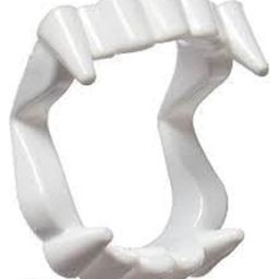 Kaku Fancy Dresses Fake Vampire Teeth For Kids, Dracula Teeth Pack Of 1, Halloween Costume Accessories Includes 1 Fake Teeth - White-image-19