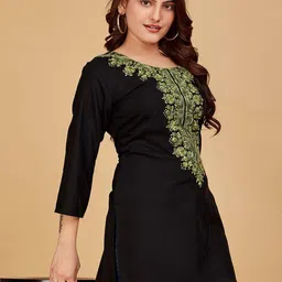 Kalavrund Creation Embroidered Chikankari Chikankari Kurti-picture-37