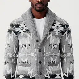 Mast & Harbour Geometric Printed Tailored Jacket-picture-24