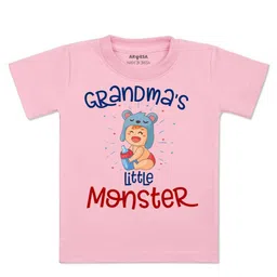 Arvesa Kids Typography Printed Applique T-shirt-picture-39
