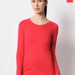 appulse Women 2 Drop-Shoulder Sleeves Pure Cotton Raw Edge Slim Fit T-shirt-41