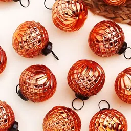 Indianshelf 12-Pcs Glossy Glass Christmas Tree Decoration-image-57