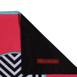 SEJ by Nisha Gupta Pink Set of 4 Printed Table Placemats image 2