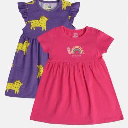 Miniklub Multi Knit Regular Printed Dress-image-56