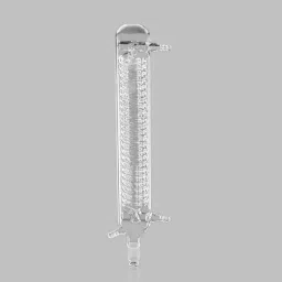 ABGIL Condenser Vertical Distillate Transparent Borosilicate Glass 350 mm Length and B34 Cone, CD-157-01-13