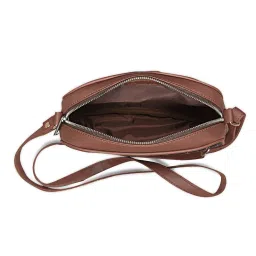 ZOUK Pink Printed Small Cross Body Bag image 3