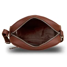 ZOUK Black Printed Small Cross Body Bag image 4