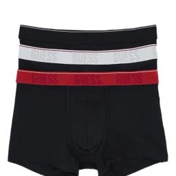 Guess Black Regular Fit Trunks - Pack of 3-picture-21