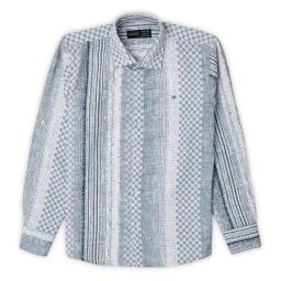 Cavio Kids Blue Printed Full Sleeves Shirt-image-89