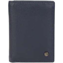 PERQUISITE Navy Casual Leather Bi-Fold Wallet for men-34