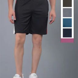 Force NXT Multicolored Regular Fit Sports Shorts- Pack Of 5-picture-27