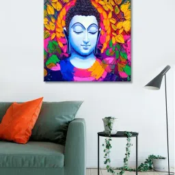 999store Multicolor Buddha Face Wall Paintings-27