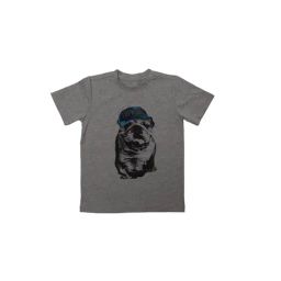 Nino Bambino Kids Grey Printed T-Shirt-picture-37