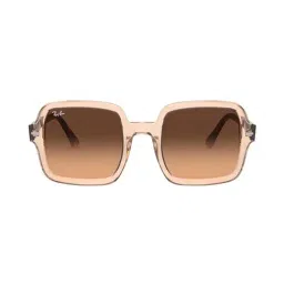 Ray-Ban 0RB2188 Light Brown Highstreet Square Sunglasses - 53 mm-image-91
