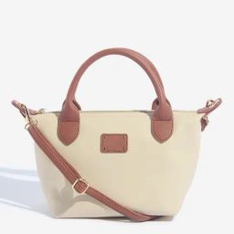 Westside Beige Handbag with Sling-picture-17