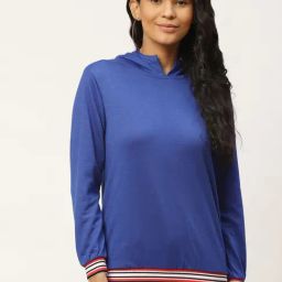 Belle Fille Blue Full Sleeves Sweatshirt-image-12