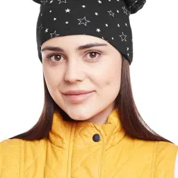 Vimal Jonney Black Printed Beanie-picture-35