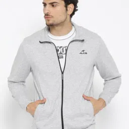 ALCIS Grey Regular Fit Sports Jacket-image-66