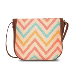 ZOUK Multicolor Printed Small Cross Body Bag image 1