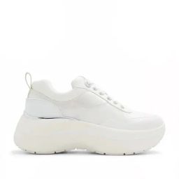 Aldo Women's ETIENE White Sneakers-image-1