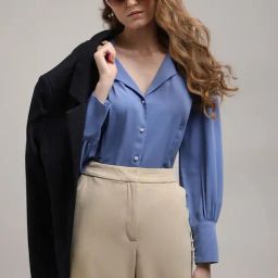Vero Moda Blue Regular Fit Shirt-picture-44