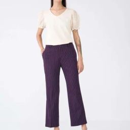 SALT Attire Off White Plain Top image 5