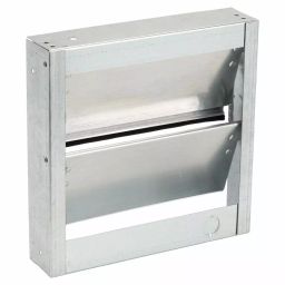 Dayton Aluminum Universal Backdraft Damper For 254 mm(10 Inch) Fan, 2FTW8-31