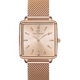 Carlington Iconic 2040 RoseGold Analog Watch for Women-image-64
