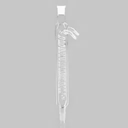 ABGIL Condenser Jacketed Coil Transparent Borosilicate Glass 300 mm Length and B24 Cone, CD-148-06-14