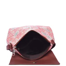 ZOUK Multicolor Printed Medium Sling Handbag image 4