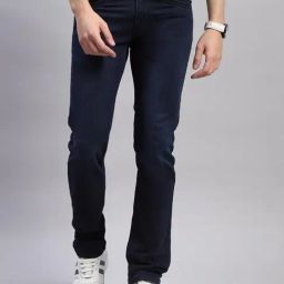 Monte Carlo Dark Blue Regular Fit Jeans-image-15