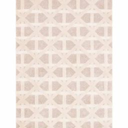 Obsessions Cream Non-Shedding Polypropylene Geometric Carpet - Large image 2