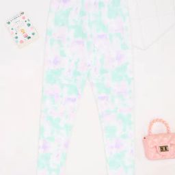 Pantaloons Junior Pink Lady Multicoloured Leggings-image-72