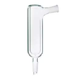 ABGIL Condenser Dewar Type with Side Upper Hose Connection Transparent Borosilicate Glass 150 mm Length and B24 Cone, CD-155-02 image 1