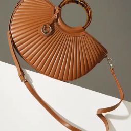 Allen Solly Brown Textured Handbag-98