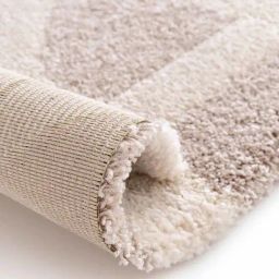 Obsessions Cream Non-Shedding Polypropylene Geometric Carpet - Large image 4