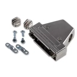 MH CONNECTORS BACkshell, Metallised Plastic, 15Way, MHTRI-M-15-K-51