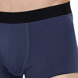 LOGGERHEAD Pack Of 2 Cotton Long Trunks LHFT004-Black-Navy image 2