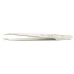 IDEAL-TEK Tweezer, Bent/Flat, 115mm, 709.DG-16