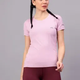 Vector X Pink Polyester Solid Half Sleeves Sport T-Shirt-image-61