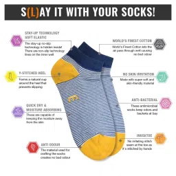 Man Arden Multicolor Printed Socks image 3