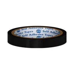 VCR 50 m x 12 mm Biaxially Oriented Polypropylene Black Color Tape, 288 Rolls Per Pack-image-51