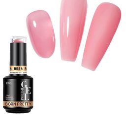 BORN PRETTY PRO Professional Rubber Base Gel Nail UV Polish - 15 ml - RB14-image-98