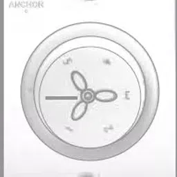Anchor Fan Regulator Penta-50440 Ivory-34