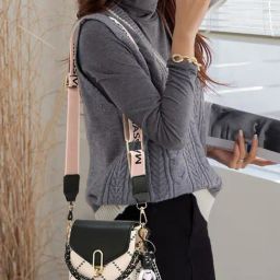 Styli Black Printed Cross Body Bag-19