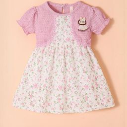 Hopscotch Girls Polyester Fit & Flare Dresses-picture-19