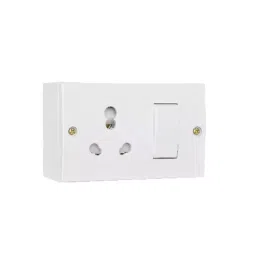 Anchor Penta White Uni Switch Socket Combined Units 14310 (240V)-picture-25