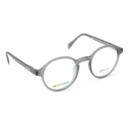 Opium Lightweight Stylish Grey Round Unisex Optical Frames-picture-42
